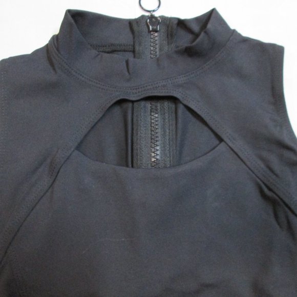 Leotard DanzNMotion Black Size XL Womens Ballet Dance Lyrical Costume - Picture 2 of 5